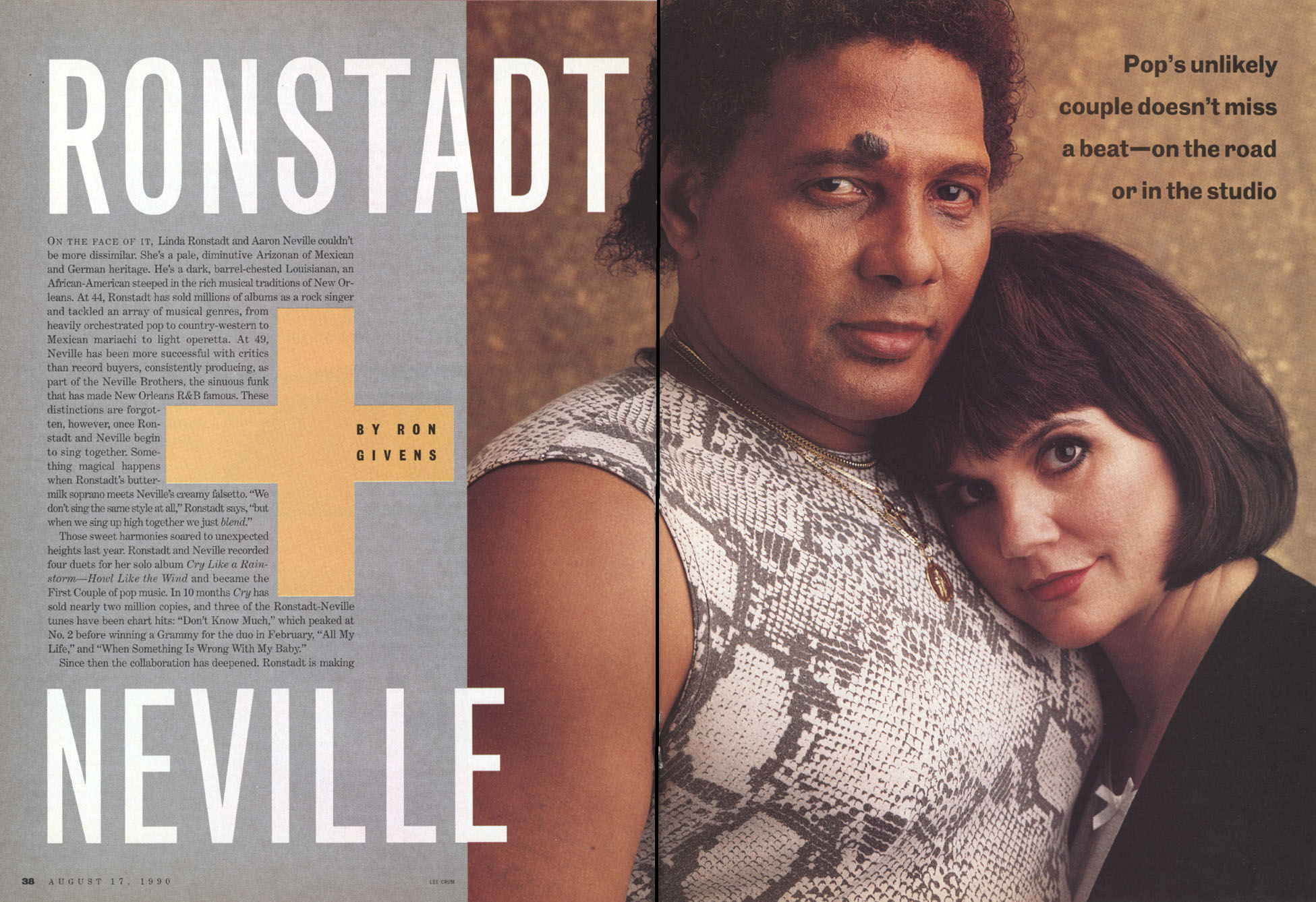 Linda Ronstadt Aaron Neville Brothers