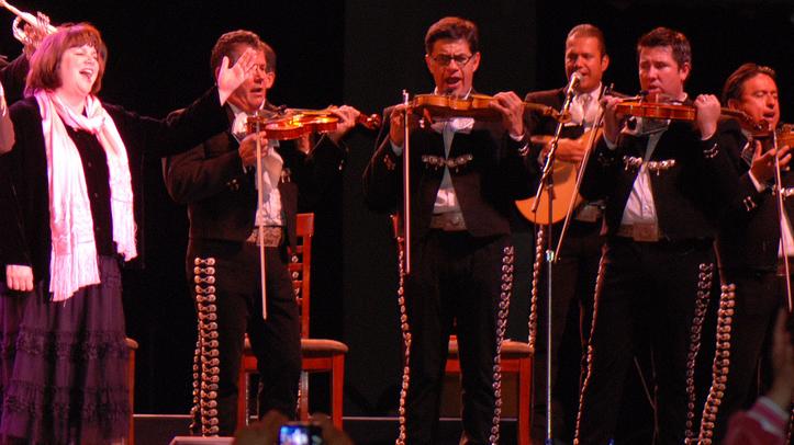 Linda Ronstadt at Mariachi Festival